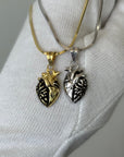 Collana di coppia Polarity personalizzata