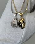 Collana di coppia Polarity personalizzata