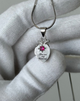 Collana Glittering heart